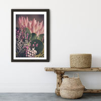 Warm Fynbos 2 Art Print Black Frame | Bombinate Warm Fynbos 2 Art Print Black Frame | Bombinate