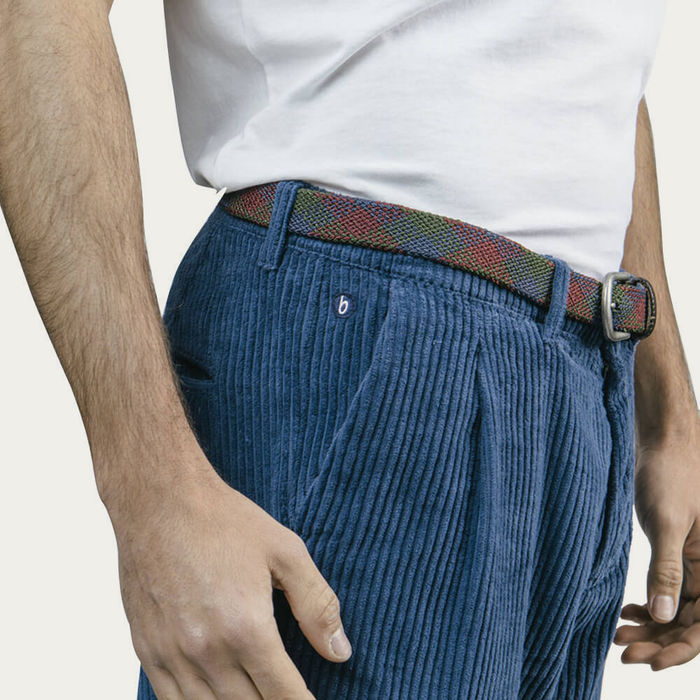 brava fabrics indigo corduroy pants