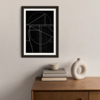 Buia Art Print Black Frame | Bombinate Buia Art Print Black Frame | Bombinate