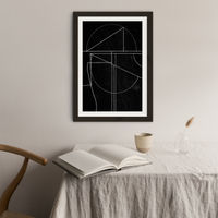 Buia Art Print Black Frame | Bombinate Buia Art Print Black Frame | Bombinate