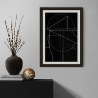 Buia Art Print Black Frame | Bombinate Buia Art Print Black Frame | Bombinate
