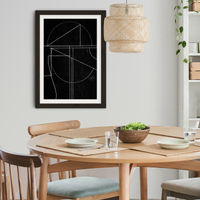 Buia Art Print Black Frame | Bombinate Buia Art Print Black Frame | Bombinate