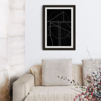 Buia Art Print Black Frame | Bombinate Buia Art Print Black Frame | Bombinate