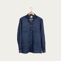 Camicia Ischia Blu Notte Shirt | Bombinate