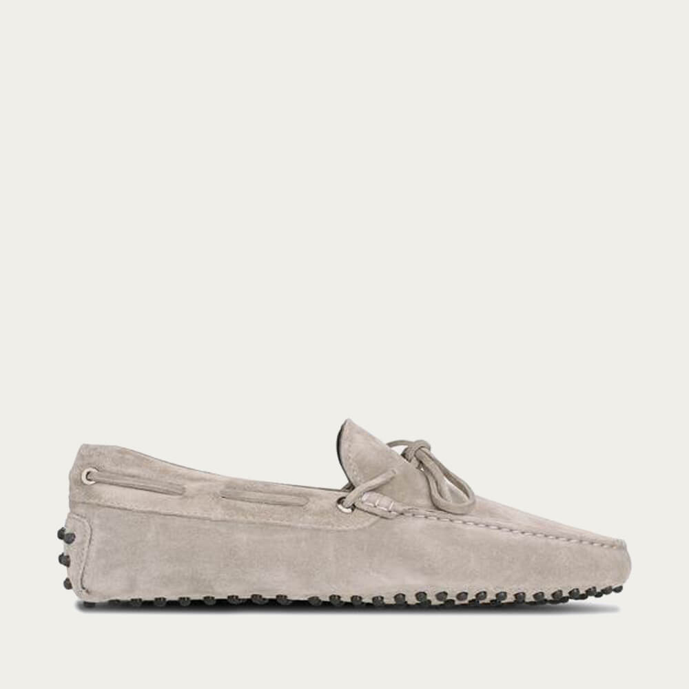 light grey suede shoes