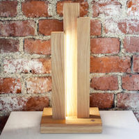 Oiled Oak Horizon I Table Lamp | Bombinate
