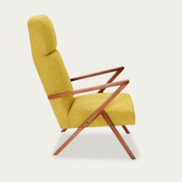 Yellow Retrostar Lounge Chair Classic Line | Bombinate Yellow Retrostar Lounge Chair Classic Line | Bombinate
