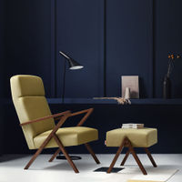 Lemon Retrostar Lounge Chair Velvet Line | Bombinate Lemon Retrostar Lounge Chair Velvet Line | Bombinate