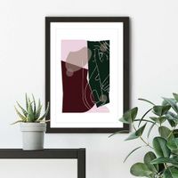 Black Frame Modern Art I Art Print | Bombinate Black Frame Modern Art I Art Print | Bombinate