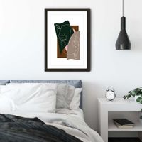 Black Frame Modern Art III Art Print | Bombinate Black Frame Modern Art III Art Print | Bombinate
