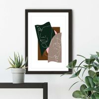 Black Frame Modern Art III Art Print | Bombinate Black Frame Modern Art III Art Print | Bombinate