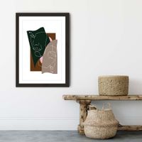 Black Frame Modern Art III Art Print | Bombinate Black Frame Modern Art III Art Print | Bombinate