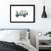 Summer Nights Art Print Black Frame | Bombinate Summer Nights Art Print Black Frame | Bombinate