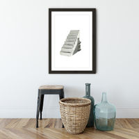 Walk All Over Me Art Print Black Frame | Bombinate Walk All Over Me Art Print Black Frame | Bombinate