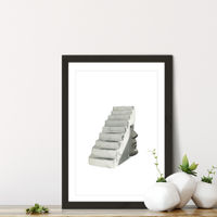 Walk All Over Me Art Print Black Frame | Bombinate Walk All Over Me Art Print Black Frame | Bombinate