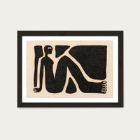 Obstacles Art Print Black Frame | Bombinate Obstacles Art Print Black Frame | Bombinate