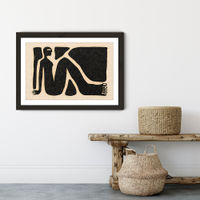 Obstacles Art Print Black Frame | Bombinate Obstacles Art Print Black Frame | Bombinate