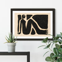 Obstacles Art Print Black Frame | Bombinate Obstacles Art Print Black Frame | Bombinate