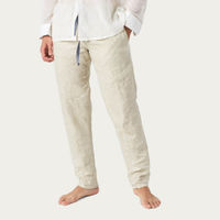 Beige Linen Pants | Bombinate Beige Linen Pants | Bombinate