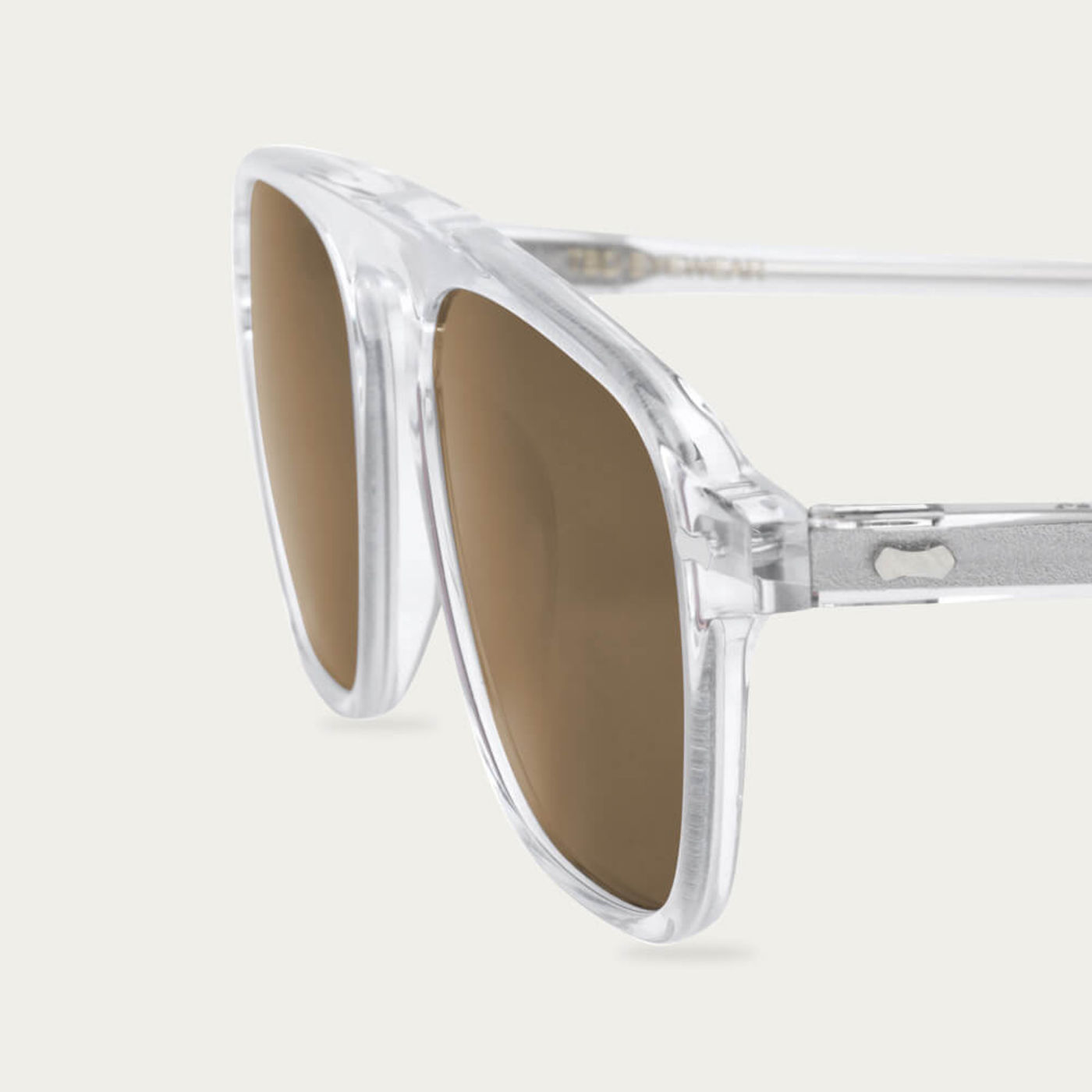 Transparent /Tobacco Panama Sunglasses | Bombinate