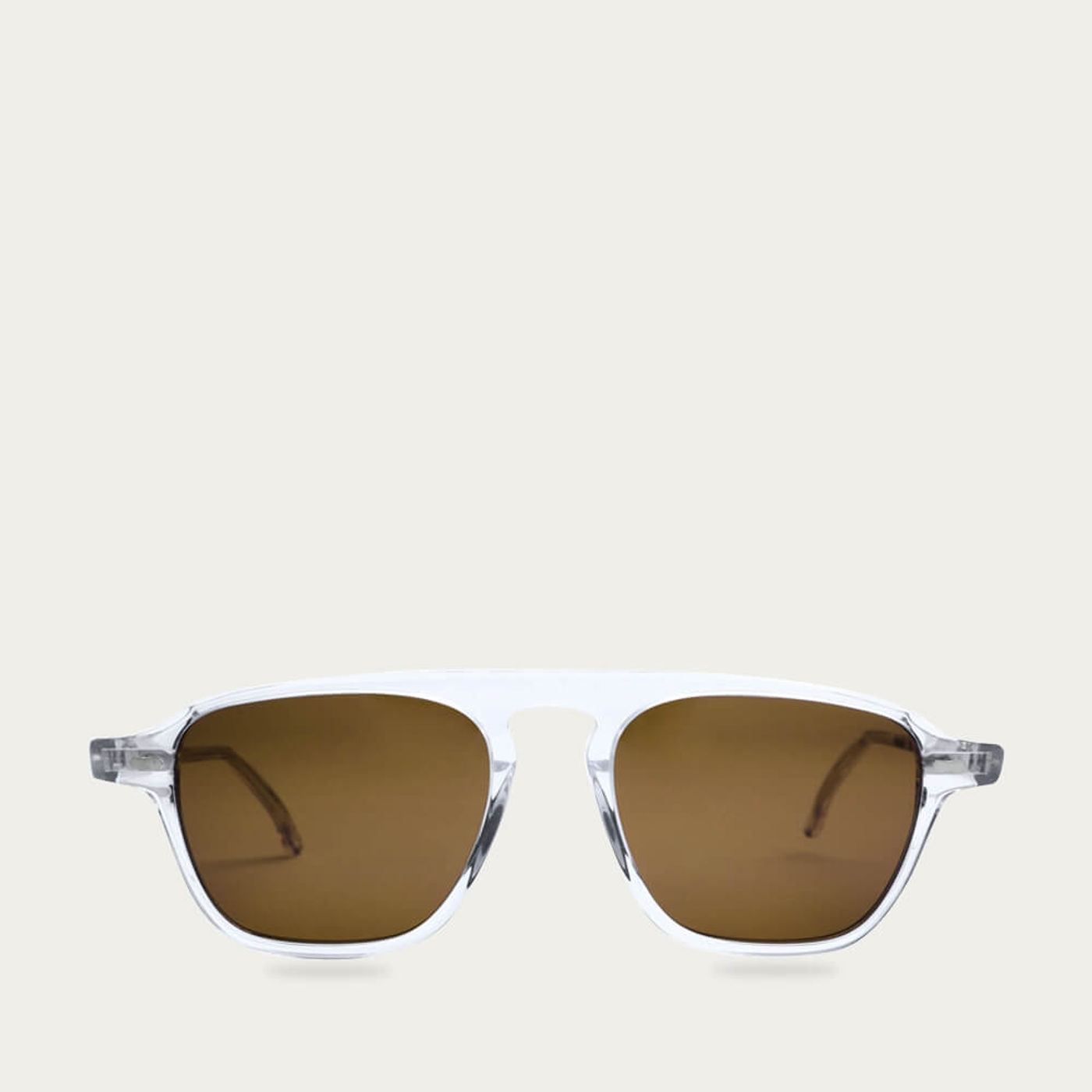 Transparent /Tobacco Panama Sunglasses | Bombinate