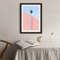 The Gap Art Print Black Frame | Bombinate The Gap Art Print Black Frame | Bombinate