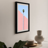 The Gap Art Print Black Frame | Bombinate The Gap Art Print Black Frame | Bombinate