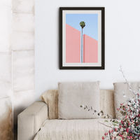 The Gap Art Print Black Frame | Bombinate The Gap Art Print Black Frame | Bombinate