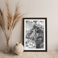 Research N°002 Art Print Black Frame | Bombinate Research N°002 Art Print Black Frame | Bombinate