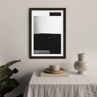 Research N°003 Art Print Black Frame | Bombinate
