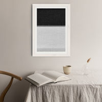 Research N°005 Art Print White Frame | Bombinate Research N°005 Art Print White Frame | Bombinate