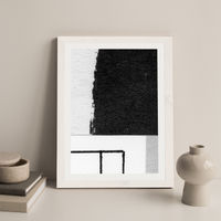 Research N°006 Art Print White Frame | Bombinate