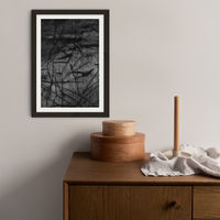 Research N°007 Art Print Black Frame | Bombinate Research N°007 Art Print Black Frame | Bombinate