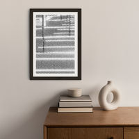 Research N°010 Art Print Black Frame | Bombinate