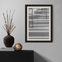Research N°010 Art Print Black Frame | Bombinate Research N°010 Art Print Black Frame | Bombinate