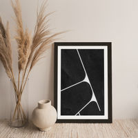 Research N°001 Art Print Black Frame | Bombinate Research N°001 Art Print Black Frame | Bombinate