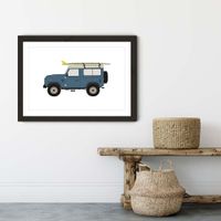 Landy Art Print Black Frame | Bombinate Landy Art Print Black Frame | Bombinate