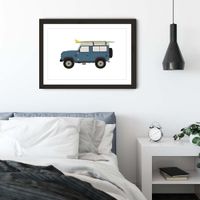 Landy Art Print Black Frame | Bombinate Landy Art Print Black Frame | Bombinate