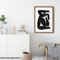 Choregraphic Character I Art Print Oak Frame | Bombinate Choregraphic Character I Art Print Oak Frame | Bombinate