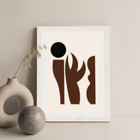 Natural Art Print White Frame | Bombinate Natural Art Print White Frame | Bombinate
