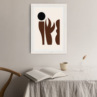 Natural Art Print White Frame | Bombinate Natural Art Print White Frame | Bombinate