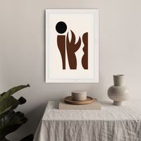 Natural Art Print White Frame | Bombinate Natural Art Print White Frame | Bombinate