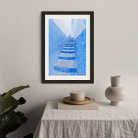 Stairway Art Print Black Frame | Bombinate Stairway Art Print Black Frame | Bombinate