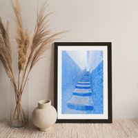 Stairway Art Print Black Frame | Bombinate Stairway Art Print Black Frame | Bombinate