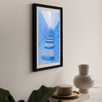 Stairway Art Print Black Frame | Bombinate Stairway Art Print Black Frame | Bombinate