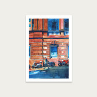 Man on the Street Art Print Unframed | Bombinate Man on the Street Art Print Unframed | Bombinate