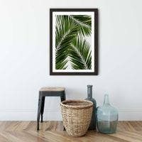 Palm Leaf III Art Print Black Frame | Bombinate Palm Leaf III Art Print Black Frame | Bombinate