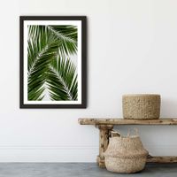 Palm Leaf III Art Print Black Frame | Bombinate Palm Leaf III Art Print Black Frame | Bombinate
