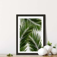 Palm Leaf III Art Print Black Frame | Bombinate Palm Leaf III Art Print Black Frame | Bombinate