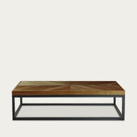 Brown Coffee Table Zig-Zag A-I FCT0283 | Bombinate